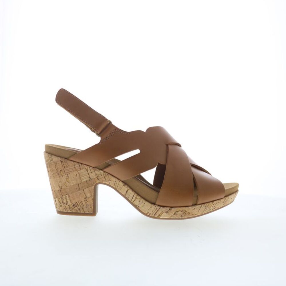 Cobb Hill Womens Alleah Sling Brown Shoes (NWT)